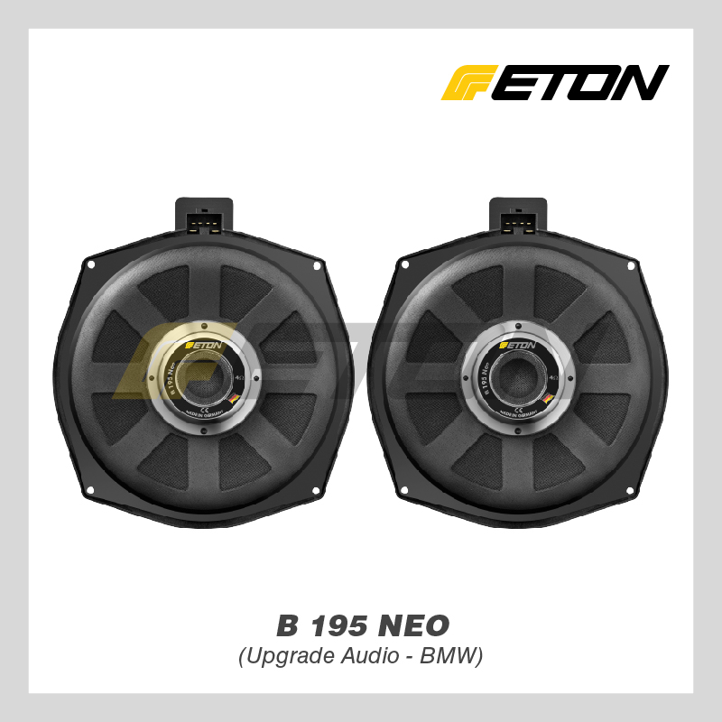 Eton Bass Speakers for BMW B150 USB BMW Underseat Bass 20cm Eton b150usb 
