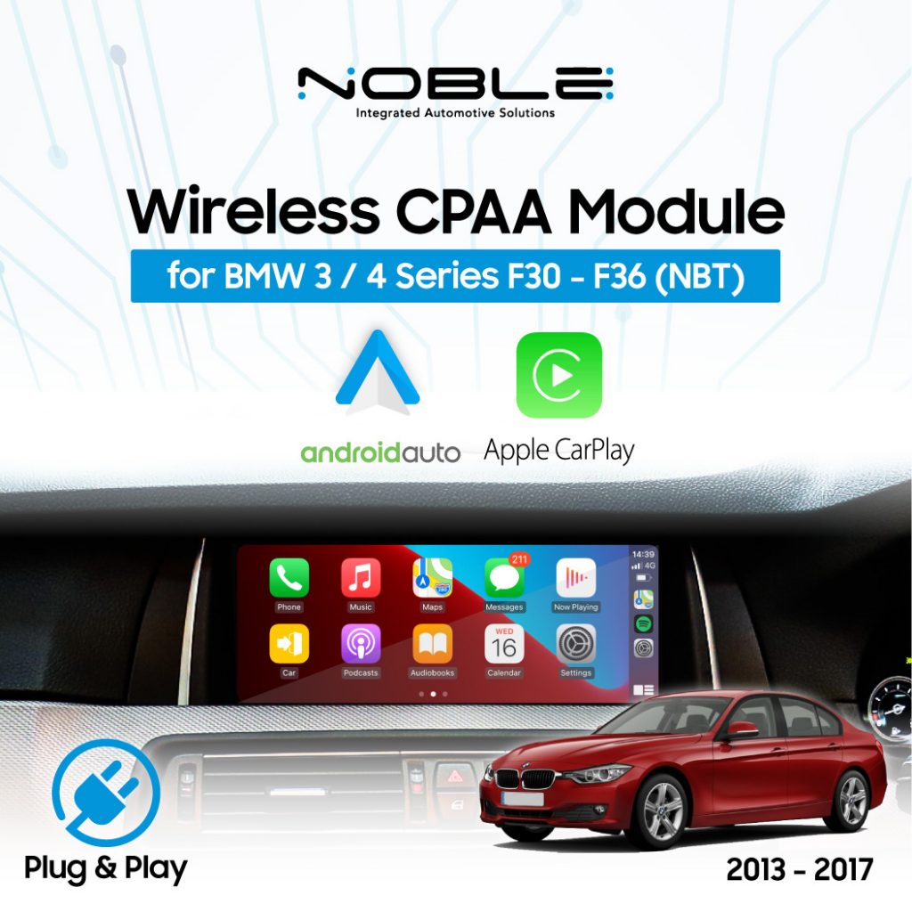 Wireless Apple Carplay & Android Auto Module - BMW 3 & 4 