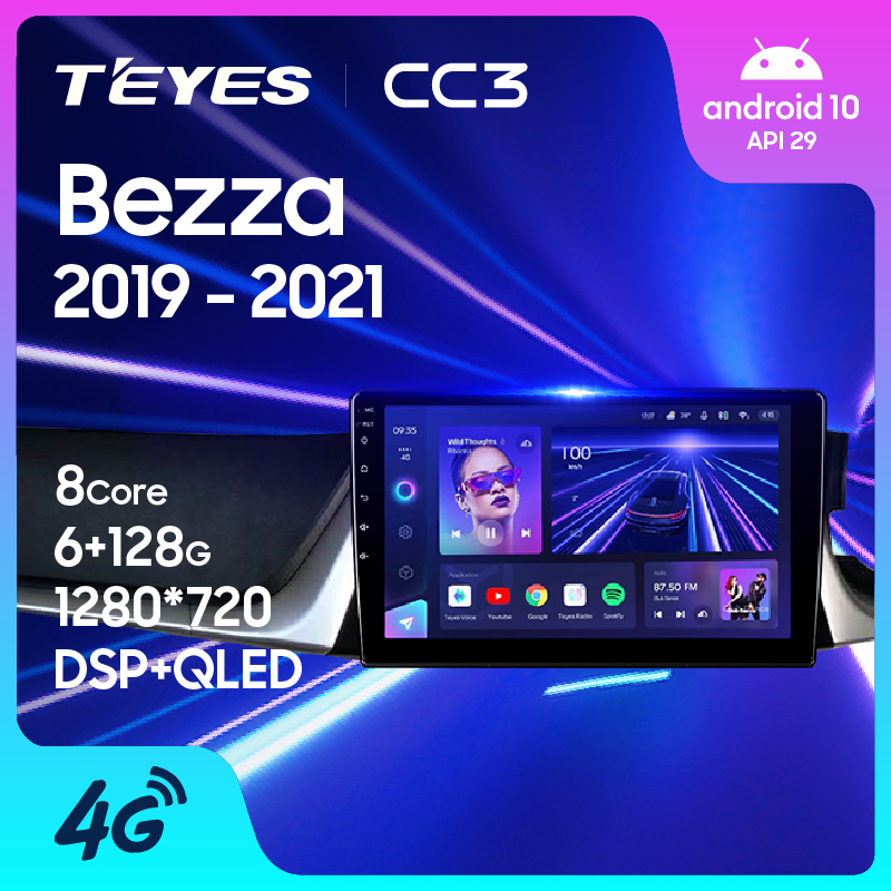 Teyes Cc3 10 Perodua Bezza 2019 2021 Android Car Player The Best Head Unit In Malaysia Fsk E Store
